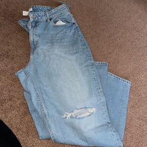 H&M High Rise Slim Mom Jean